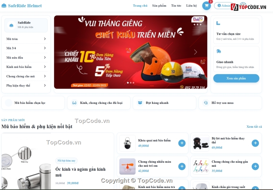 website,web bán phụ kiện,website bảo hiểm